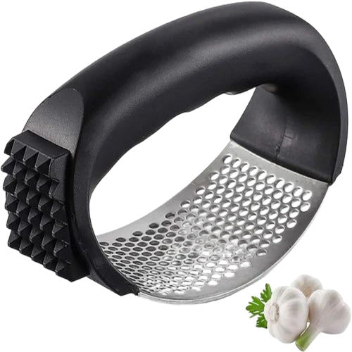Premium Stainless Steel Ginger & Garlic Crusher | Multi-Purpose Kitchen Tool for Garlic, Ginger, Nuts & More