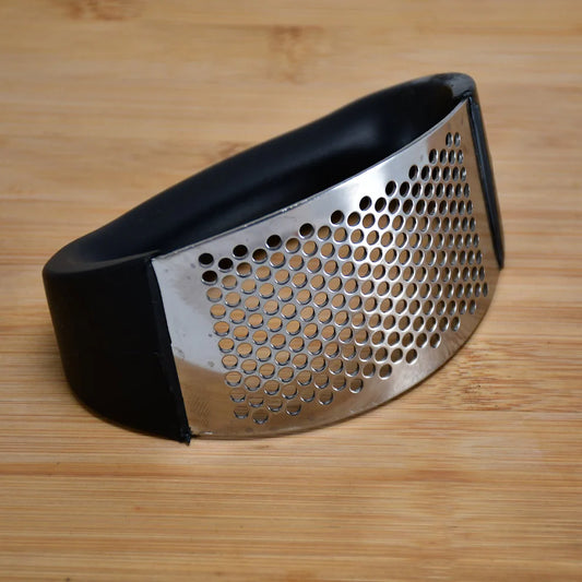 Premium Stainless Steel Ginger & Garlic Crusher | Multi-Purpose Kitchen Tool for Garlic, Ginger, Nuts & More